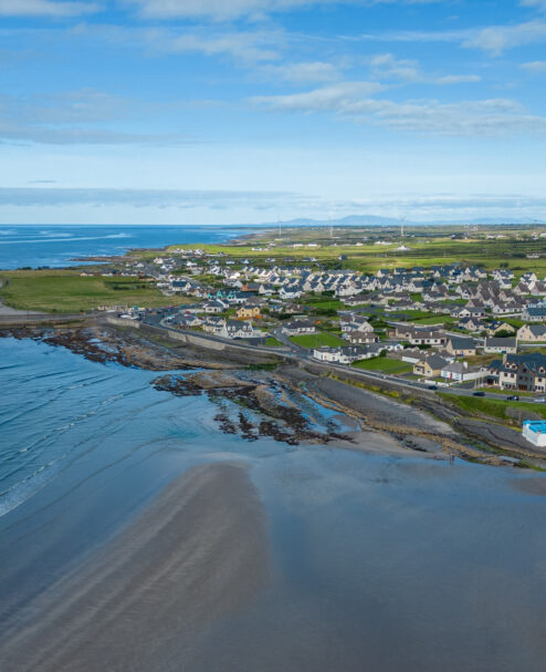 Aerial view, Enniscrone Beach, Co Sligo_master