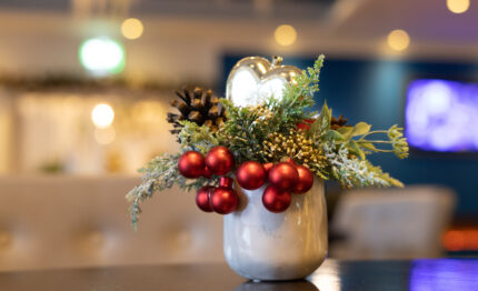 Coral Restaurant Christmas Decoration