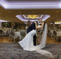 Couple in the ball room
