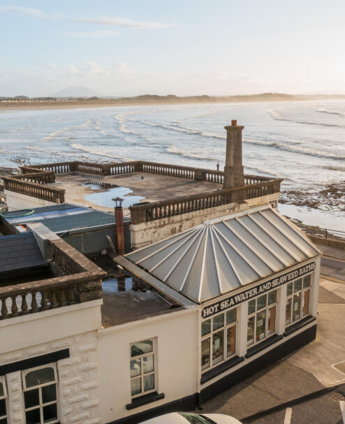 Kilcullen's seaweed baths, Enniscrone, Co. Sligo