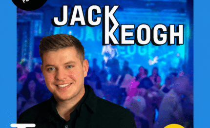 Hotel guests enjoying live music event by Jack Keogh at summer festival, vibrant nightlife experience.